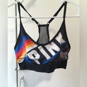 PINK Victoria's Secret Multicolor Sports Bra